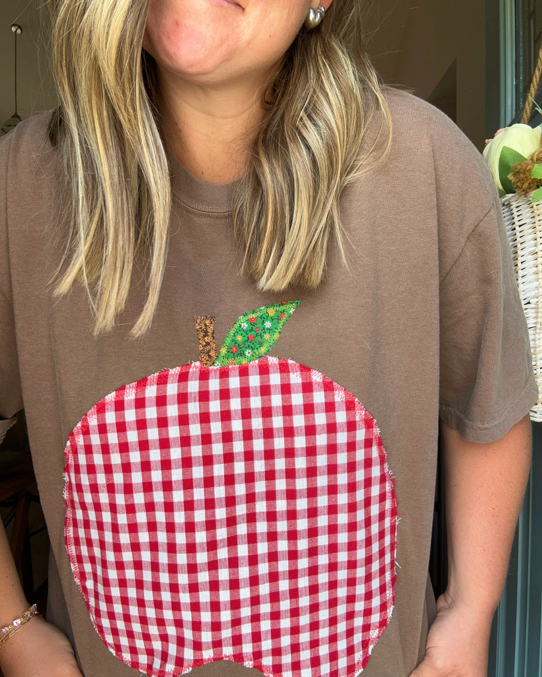 Chocolate Brown Apple Tee