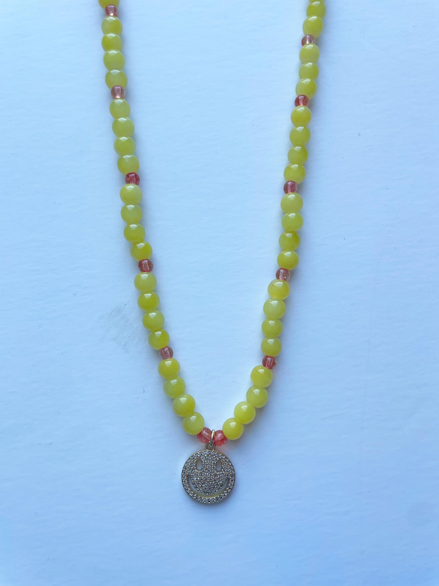 All Smiles Sunshine Beaded Necklace