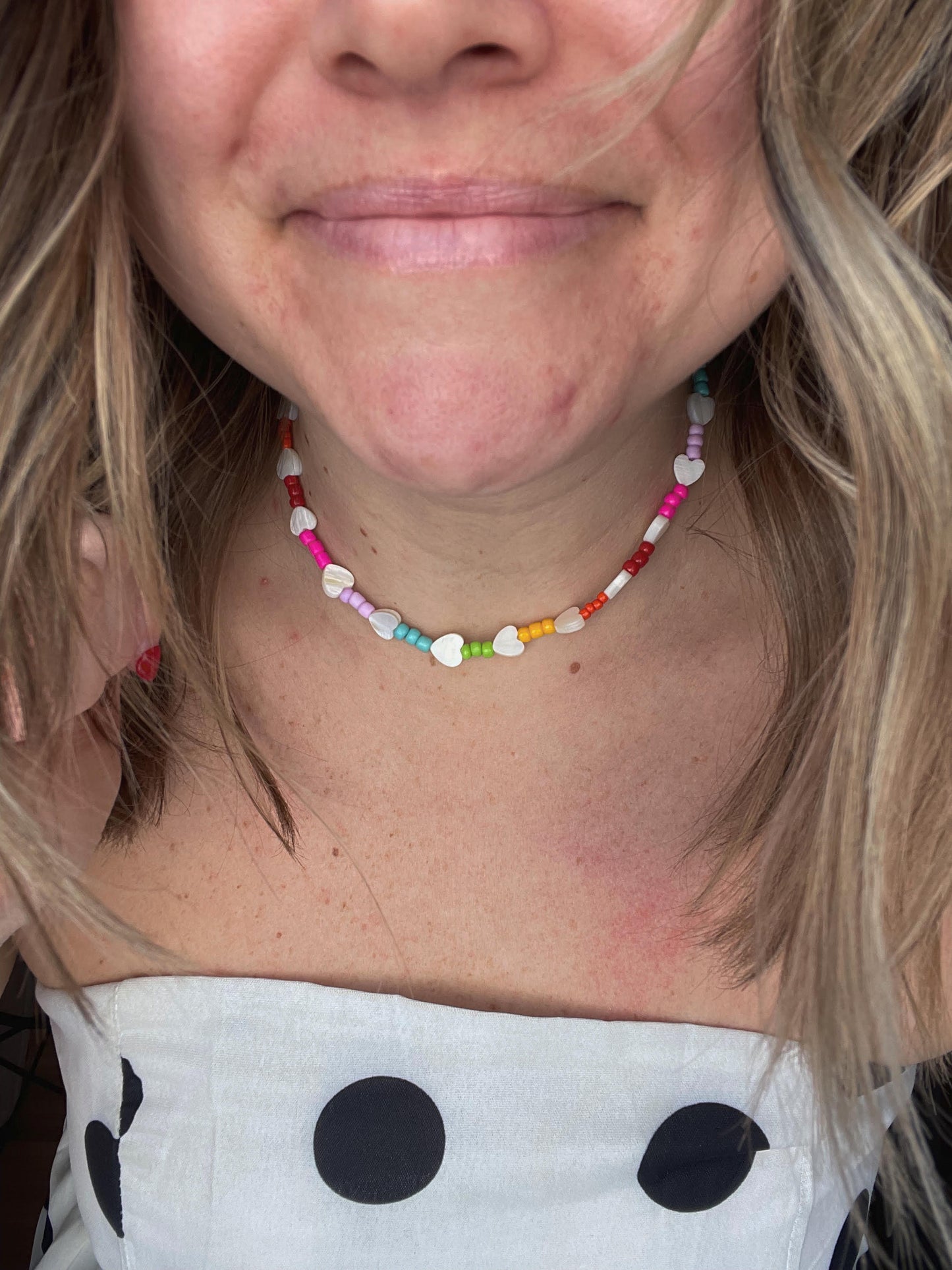 Colorful Love Beaded Piece