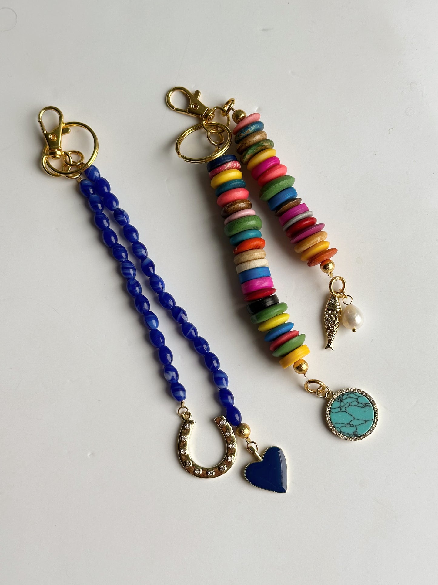 Lucky Sapphire Bag Charm
