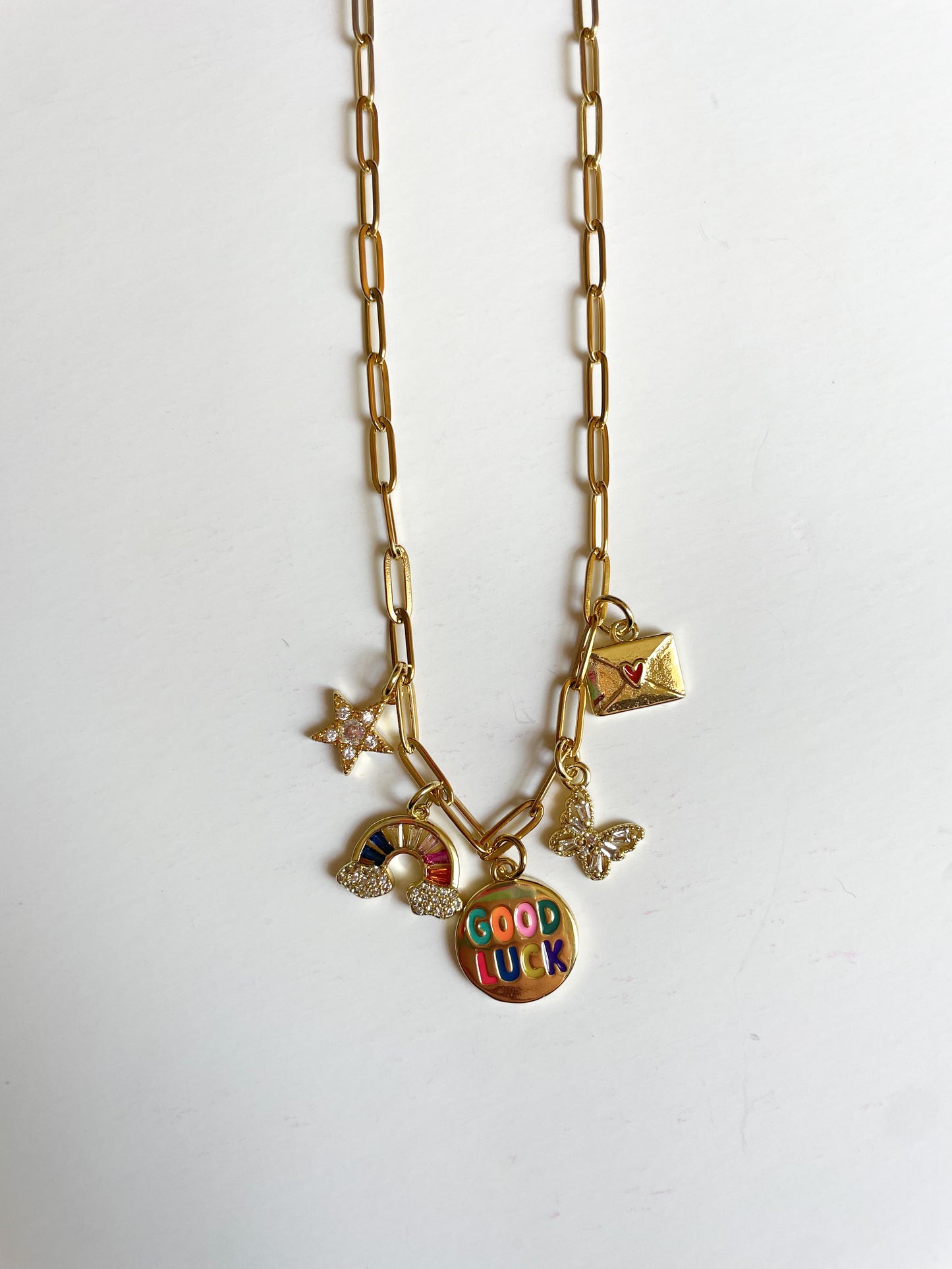 A Shining Star Teacher Charm Necklace