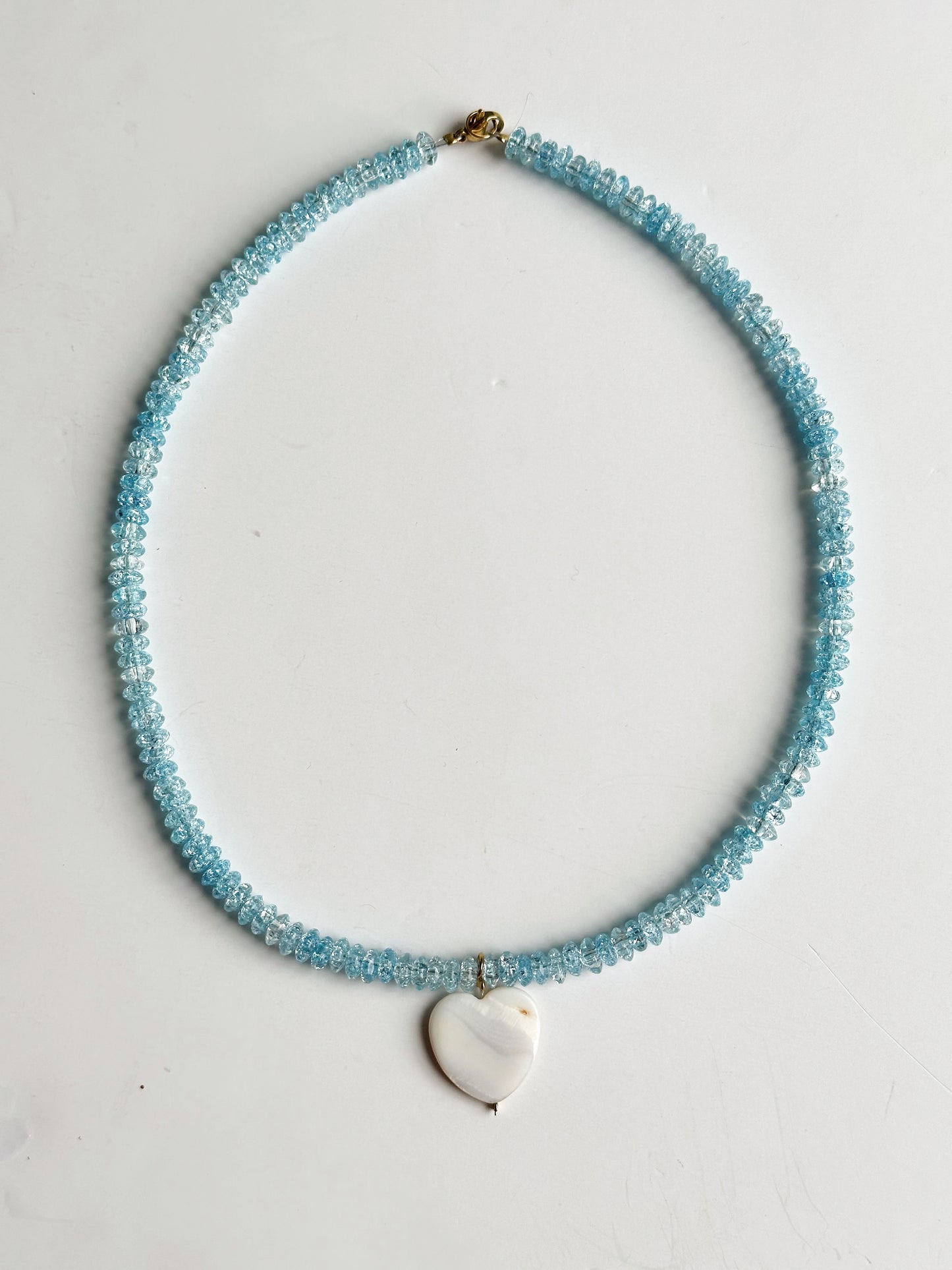 Blue For You Beaded Necklace