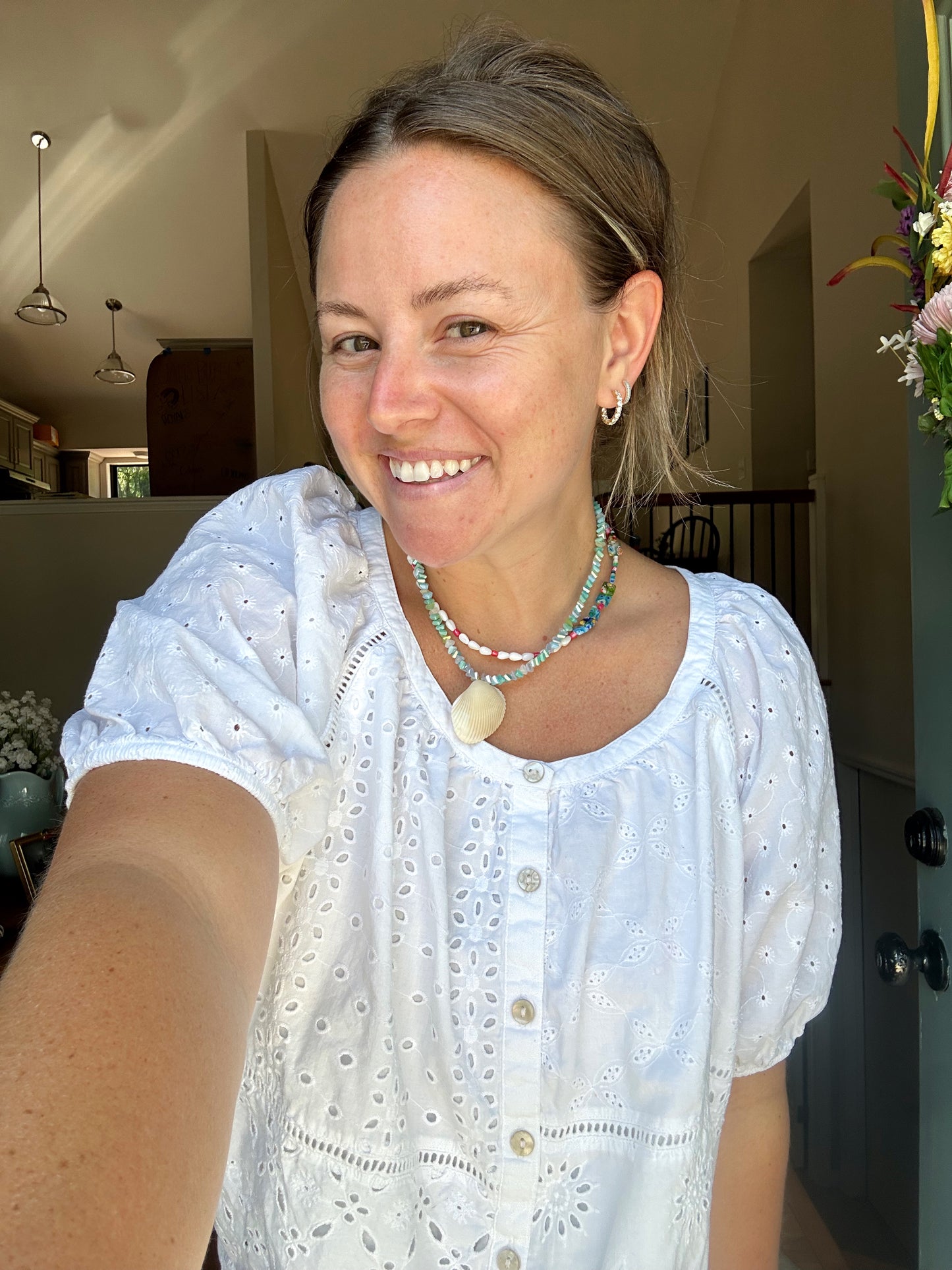 Seashell Beaded Necklace