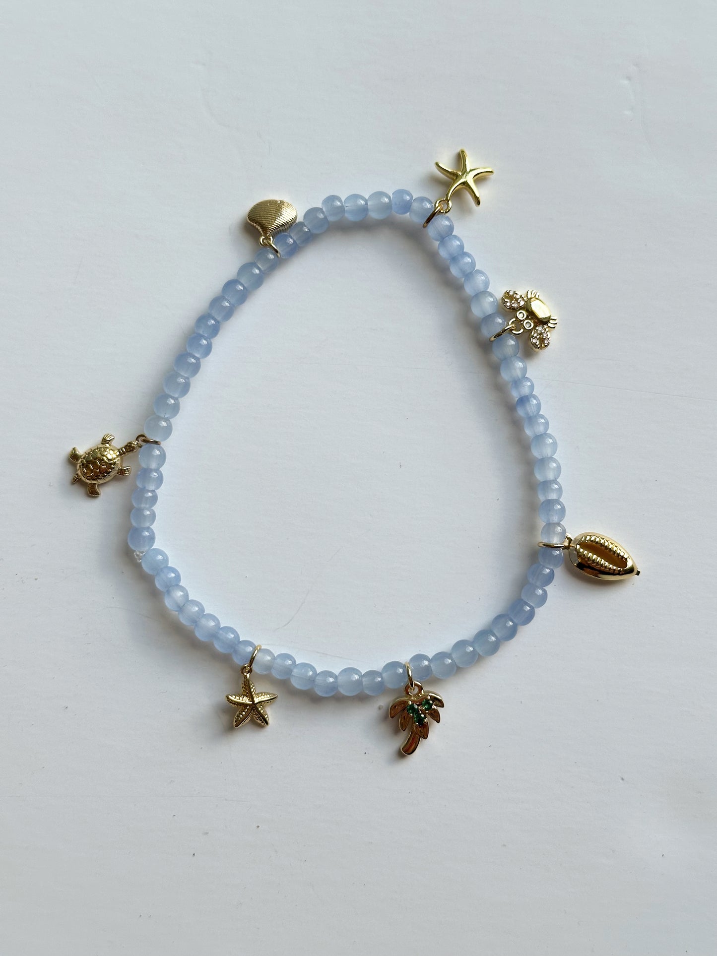 Beachy Charm Anklet