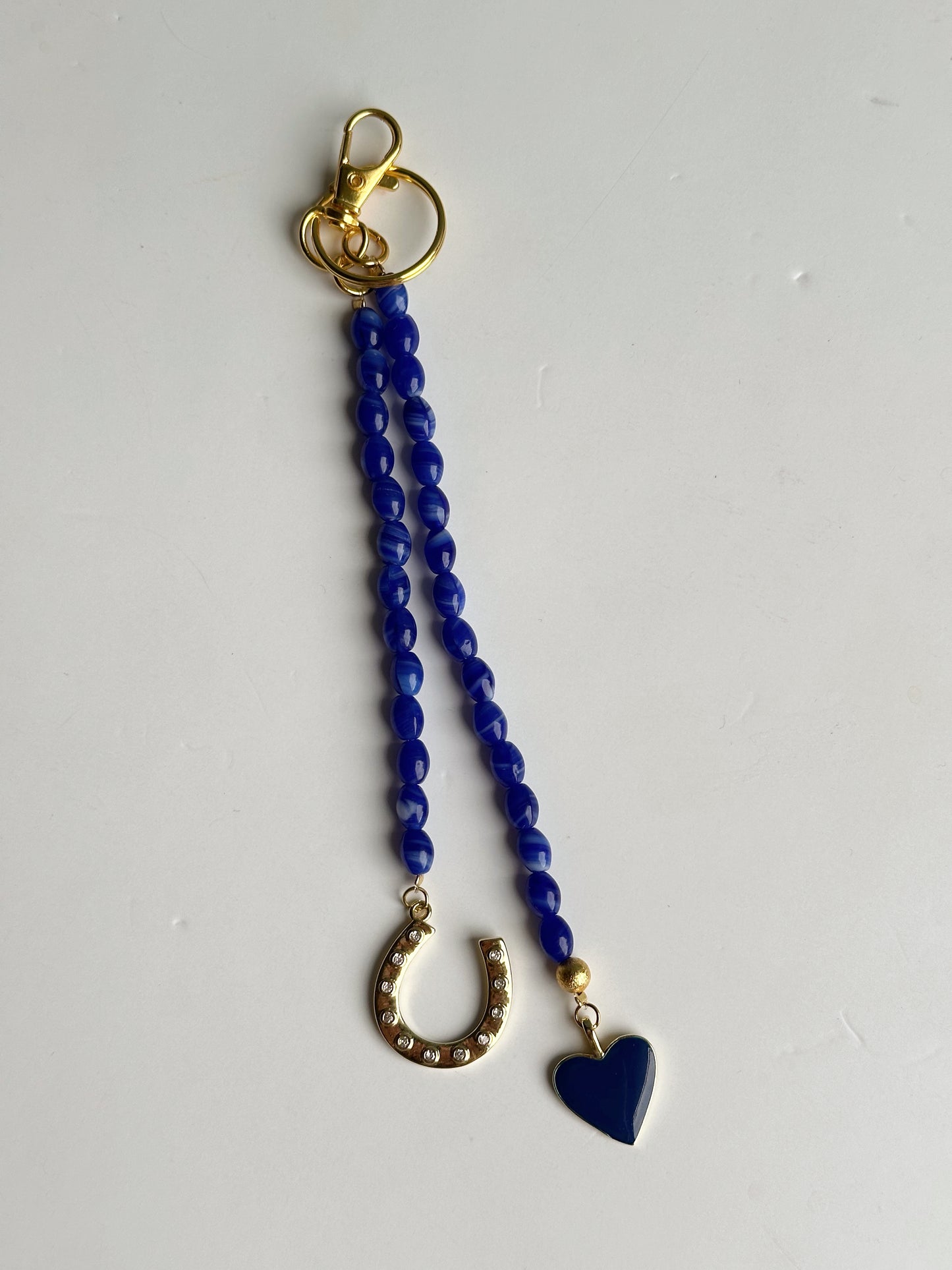 Lucky Sapphire Bag Charm