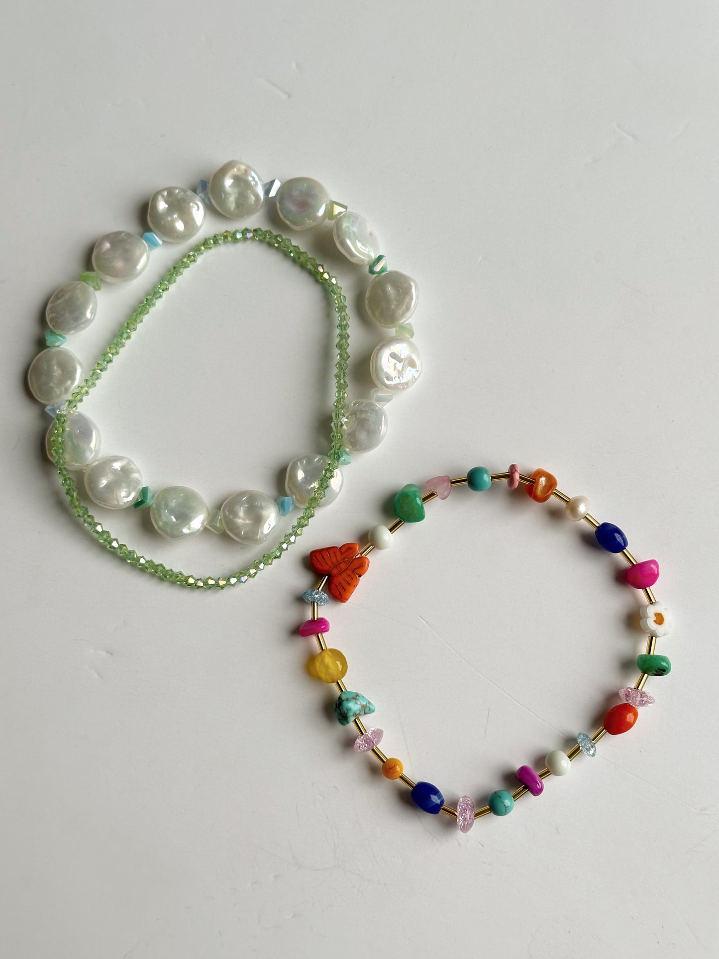 Golden Rainbow Anklet