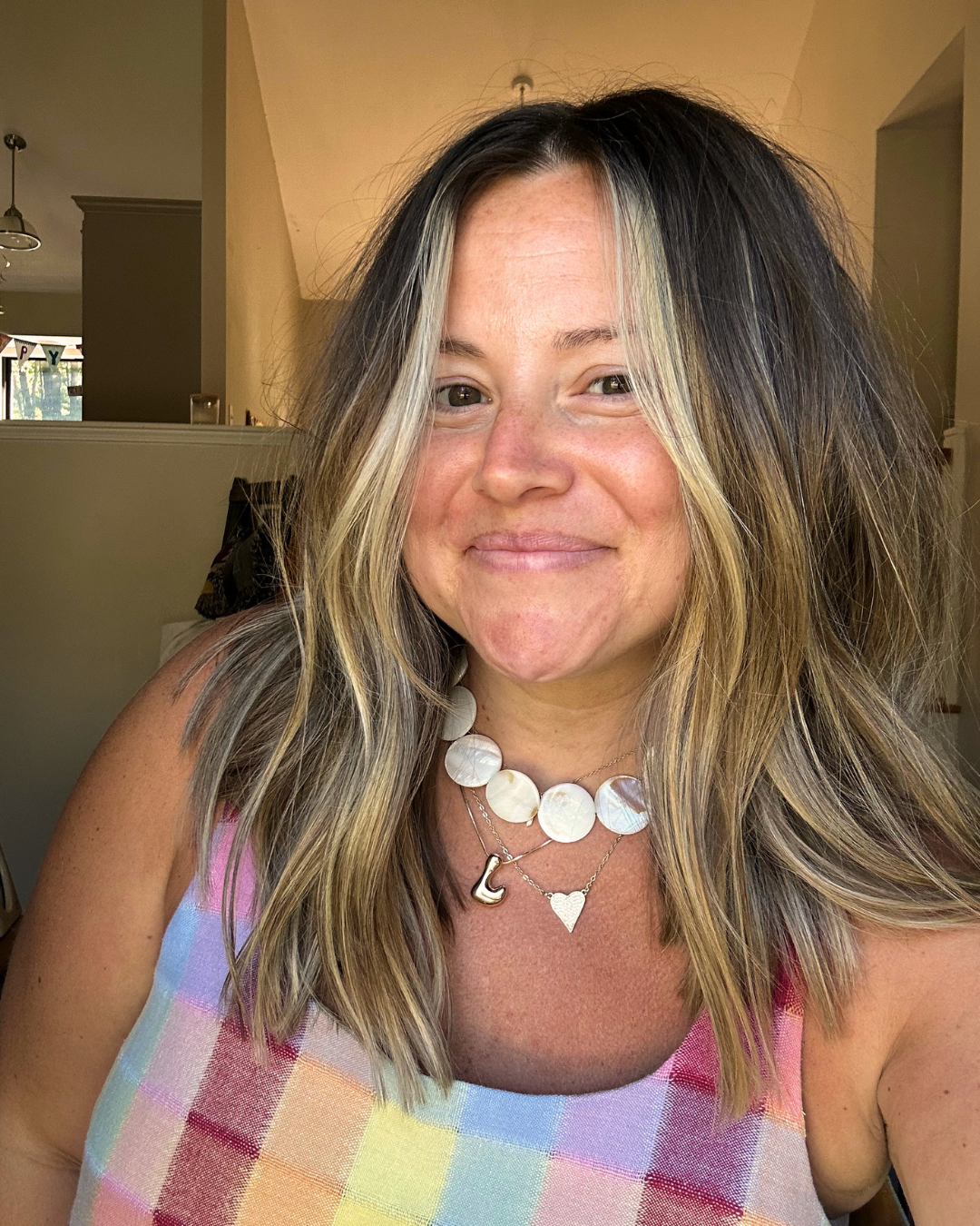 Pearly Shells Beaded Necklace