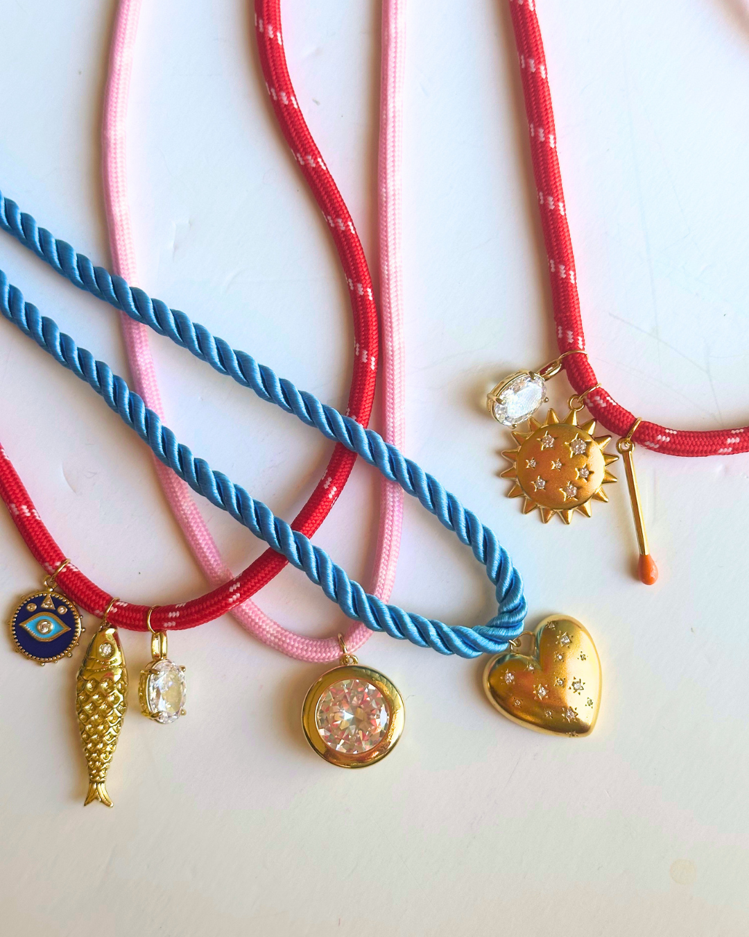 Paracord Custom Charm Necklace