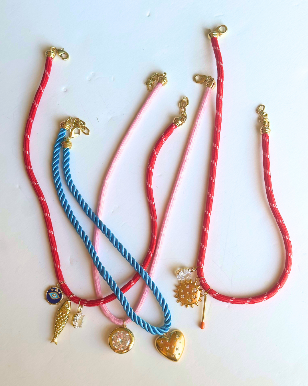 Paracord Custom Charm Necklace