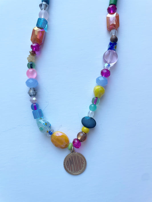 Vintage Amour Beaded Piece