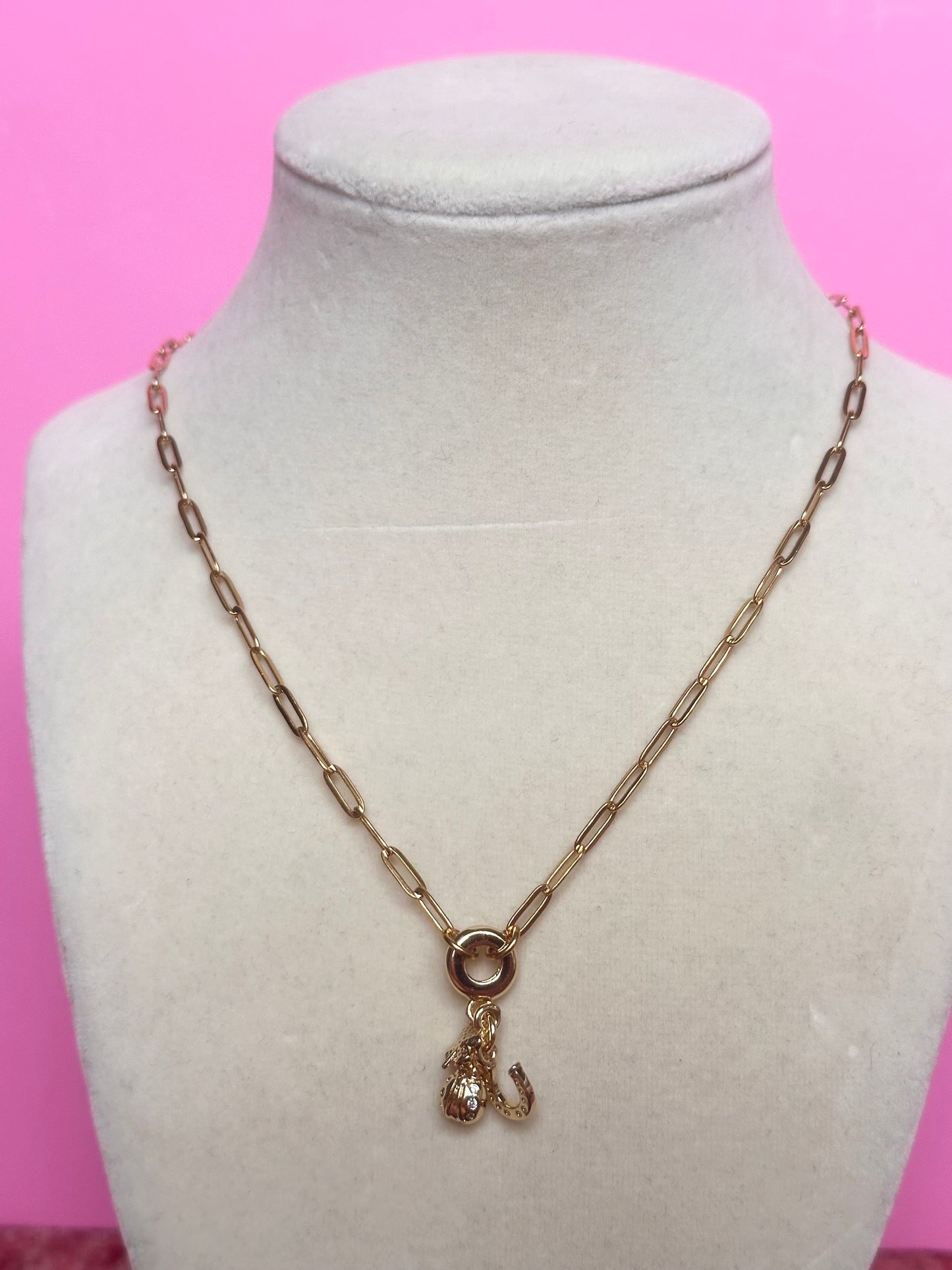 All the Luck Charm Necklace