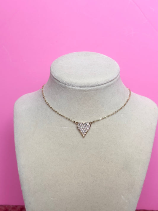 Heart Choker Necklace