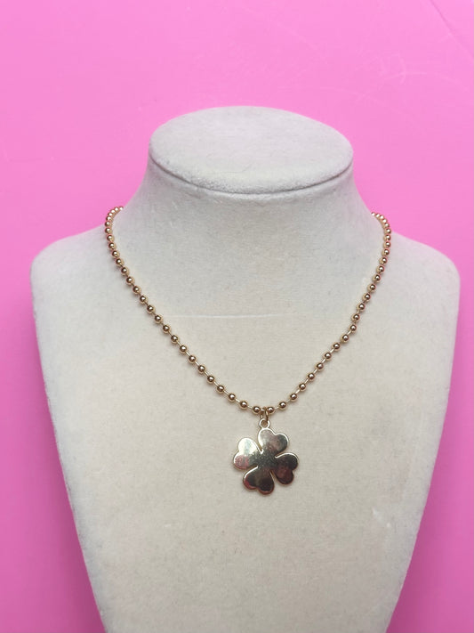 Lucky 4 You Clover Necklace