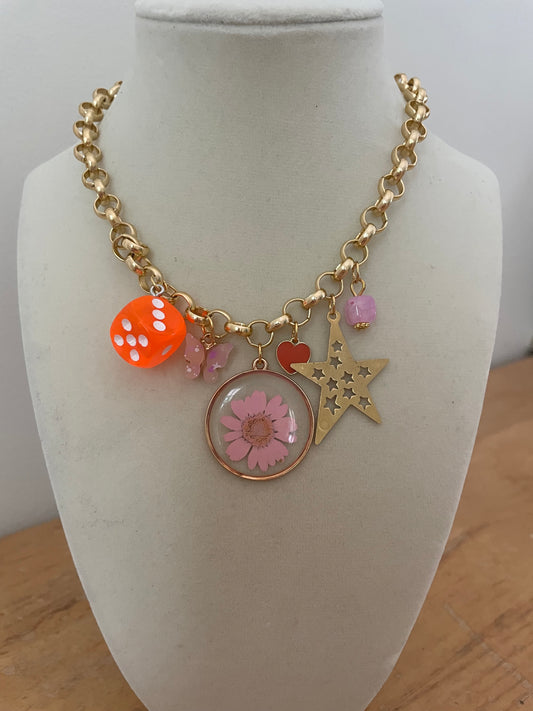 Roll the Dice Charm Necklace