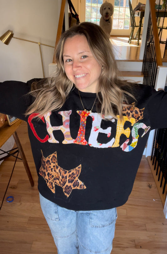 Patchwork Chiefs Handmade Sweatshirt