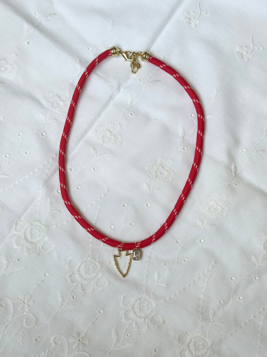 Arrowhead Paracord Necklace