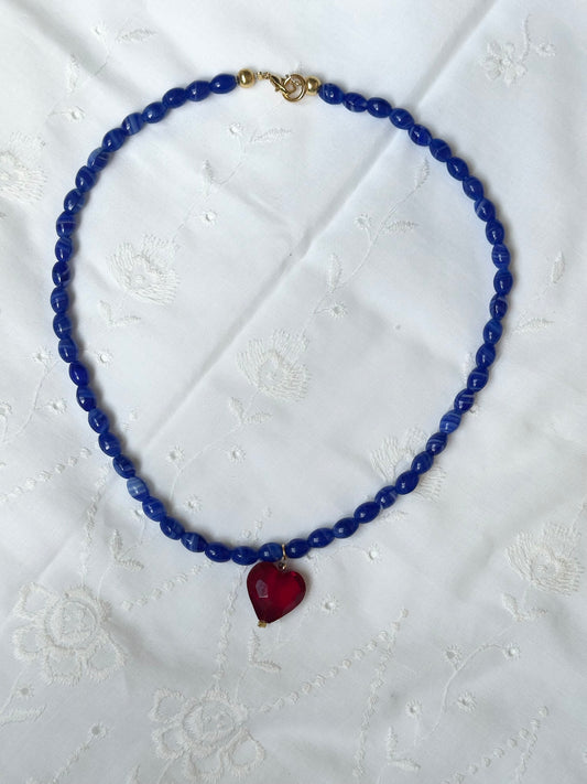 Crimson Heart Necklace