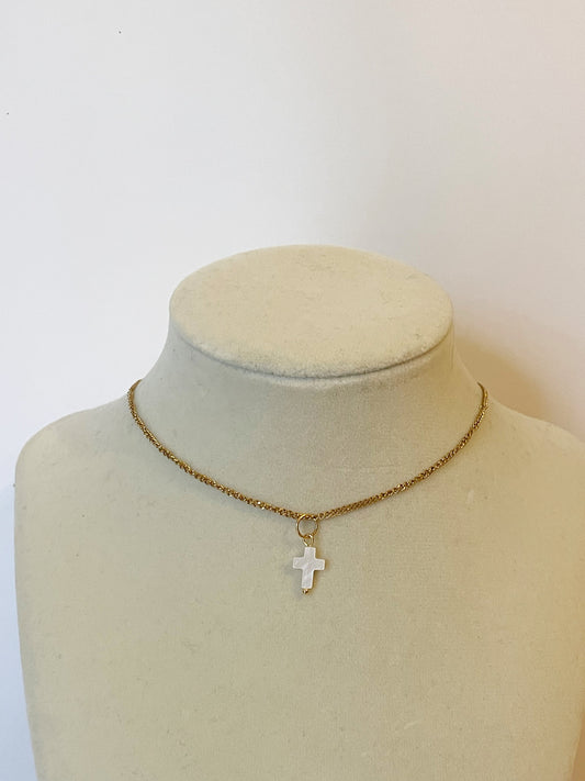 Faith Cross Necklace