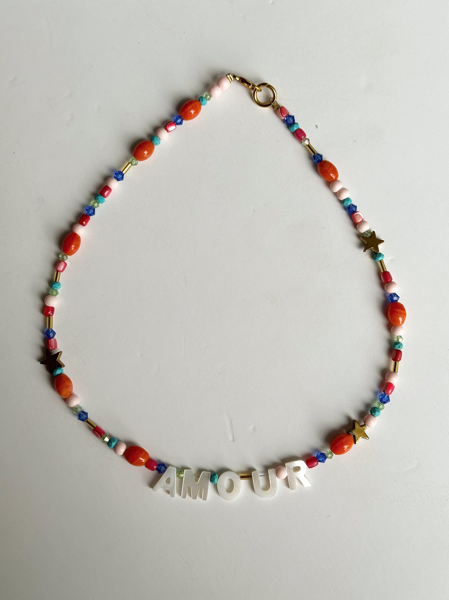 More Amour Beaded Necklace