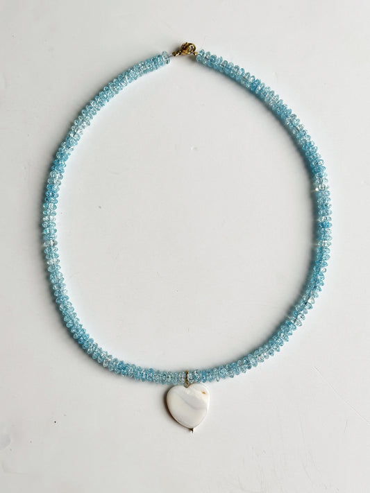 Blue For You Beaded Necklace