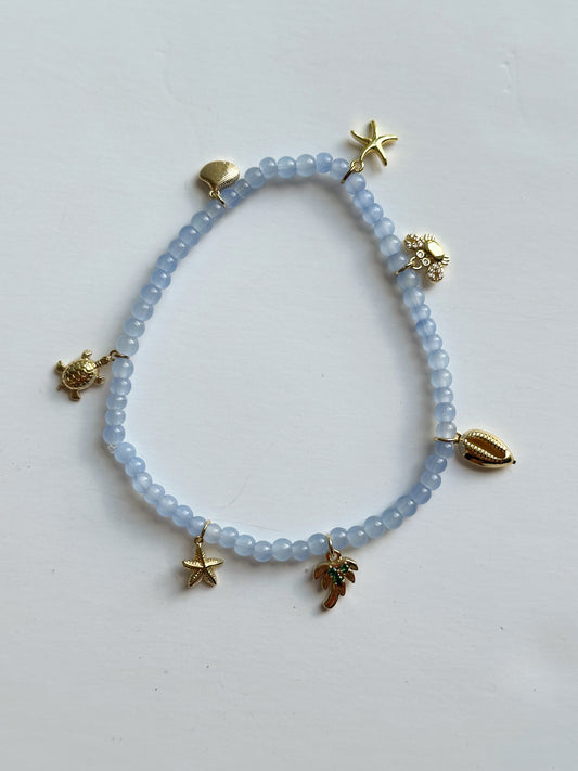 Beachy Charm Anklet